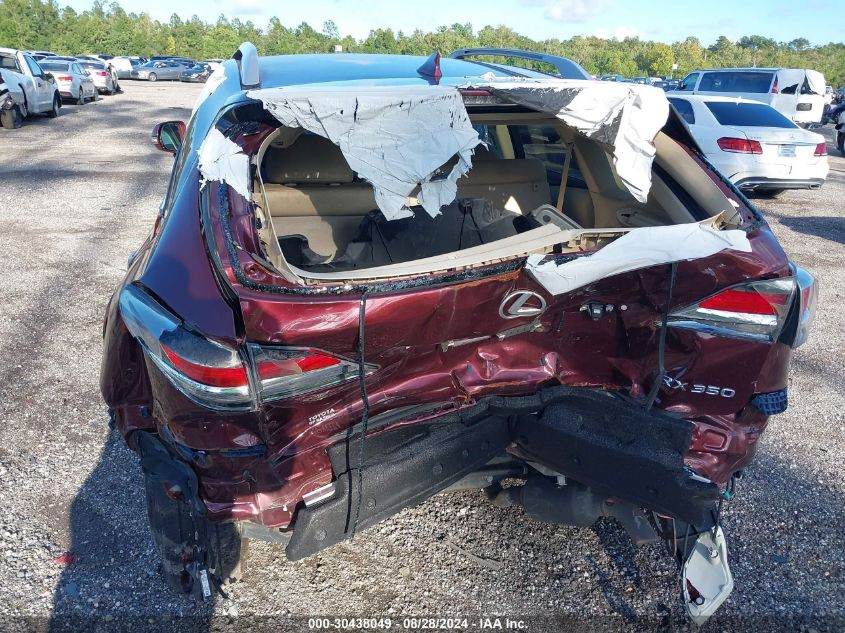 2015 Lexus Rx 350 VIN: 2T2BK1BA6FC293122 Lot: 30438049