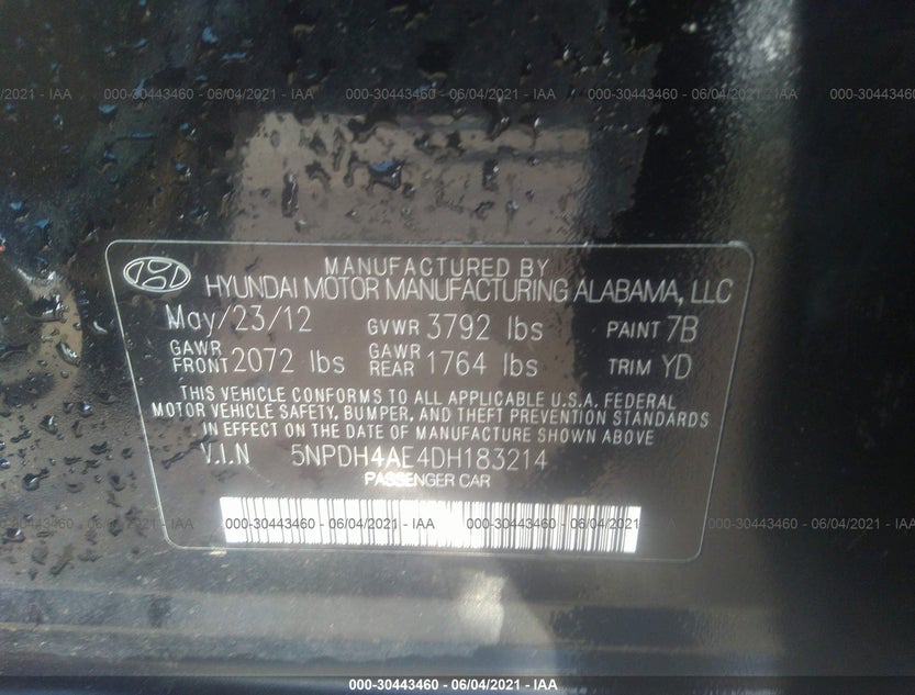 5NPDH4AE4DH183214
