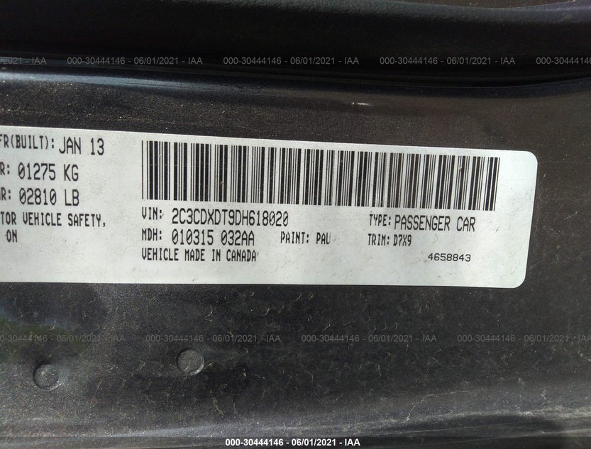 2C3CDXDT9DH618020