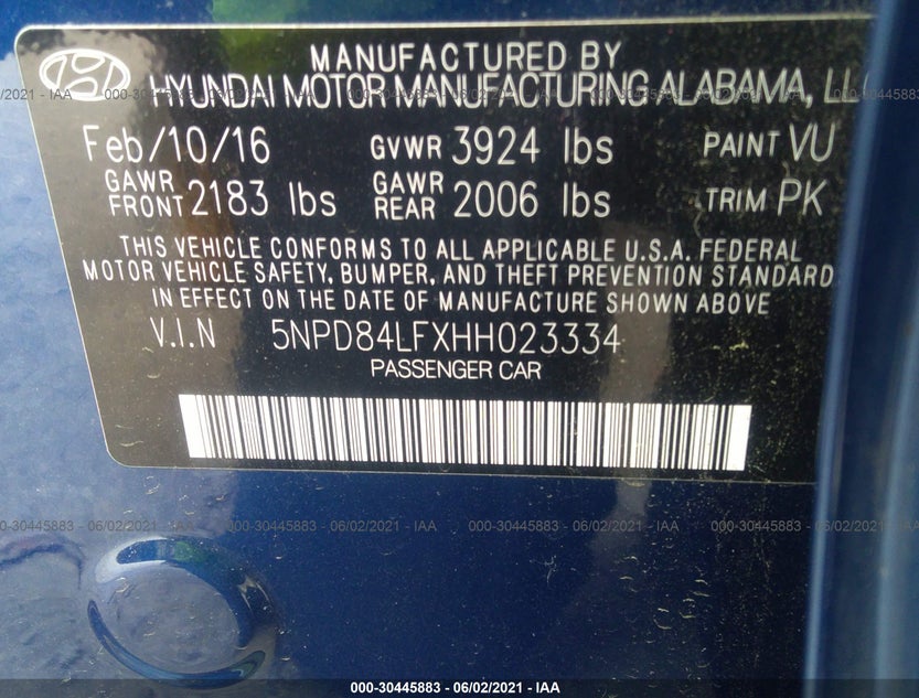 5NPD84LFXHH023334