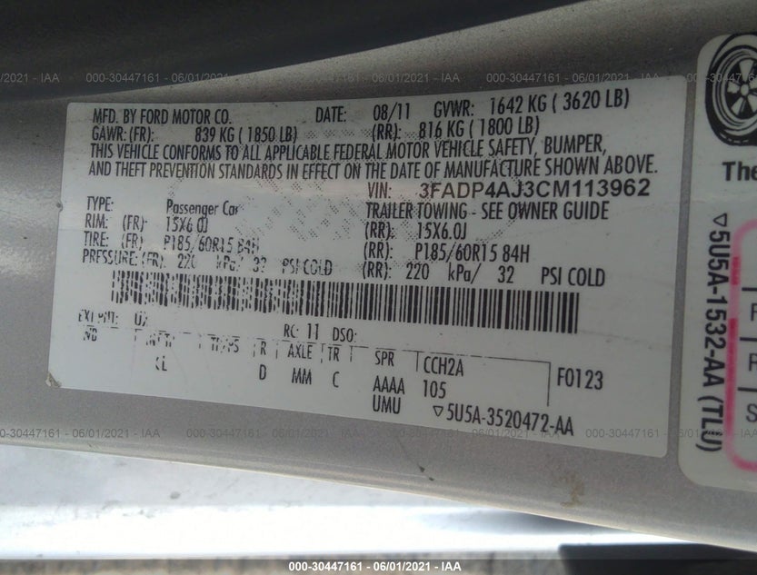 3FADP4AJ3CM113962