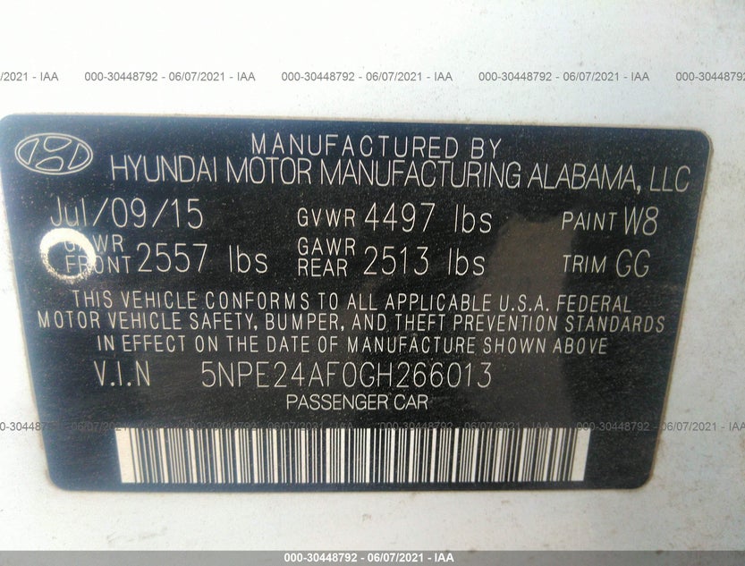 5NPE24AF0GH266013