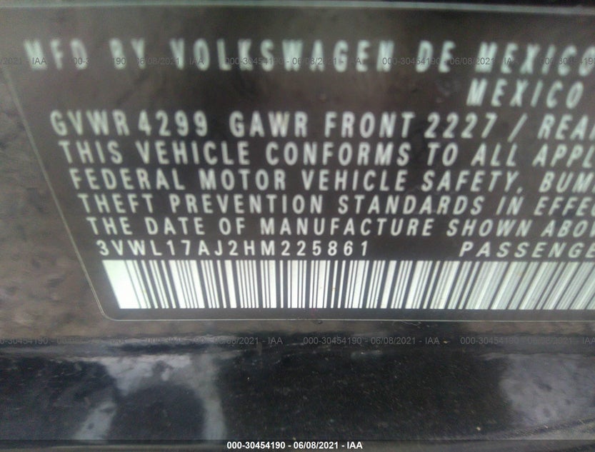 3VWL17AJ2HM225861