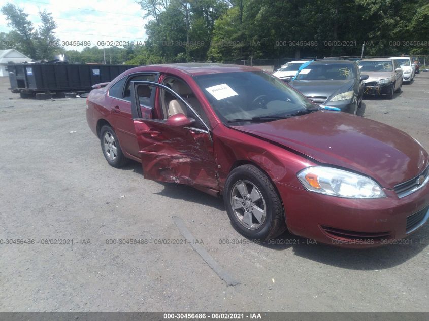 2008 Chevrolet Impala Lt VIN: 2G1WT58N781309567 Lot: 30456486