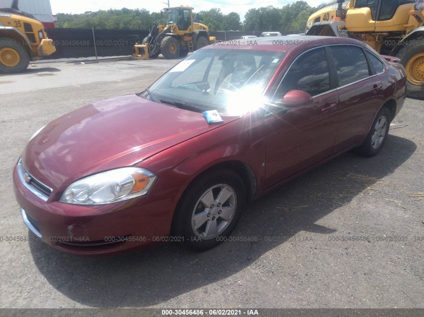 2008 Chevrolet Impala Lt VIN: 2G1WT58N781309567 Lot: 30456486