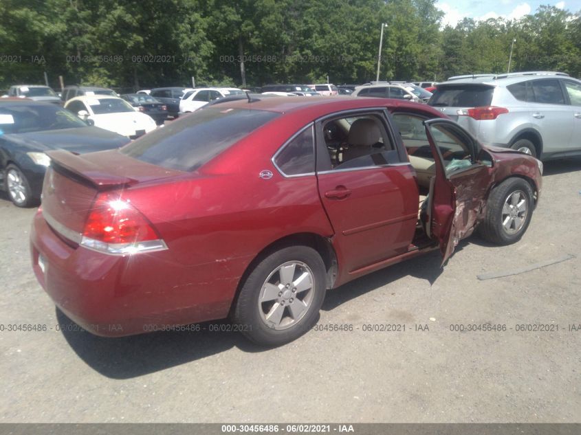 2008 Chevrolet Impala Lt VIN: 2G1WT58N781309567 Lot: 30456486