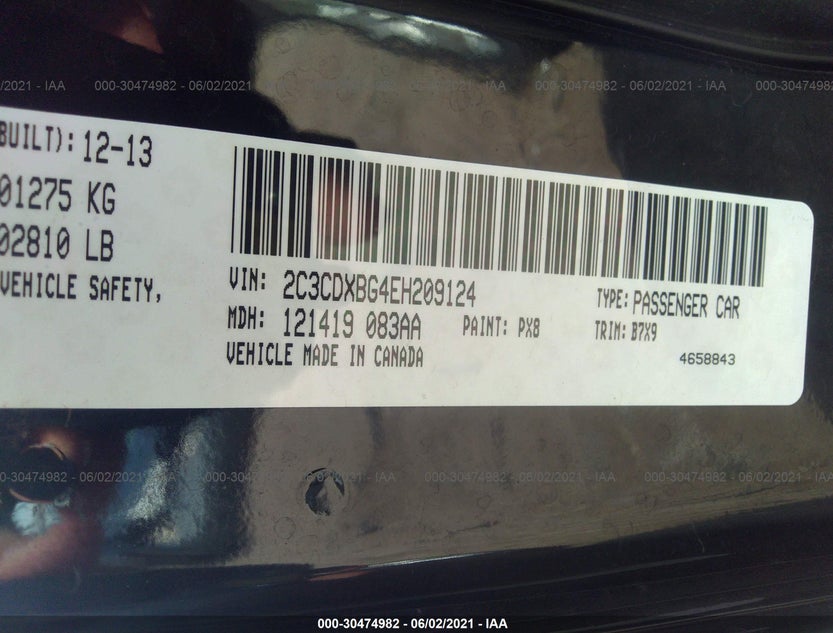 2C3CDXBG4EH209124