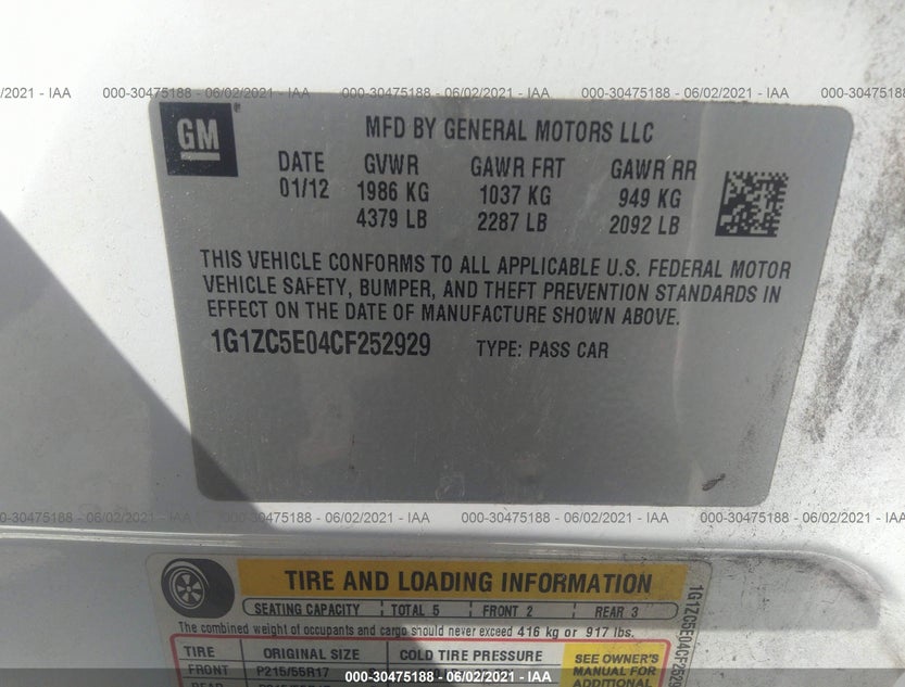 1G1ZC5E04CF252929