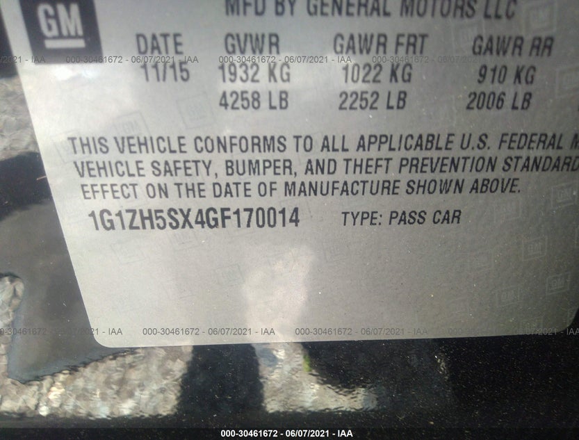 1G1ZH5SX4GF170014