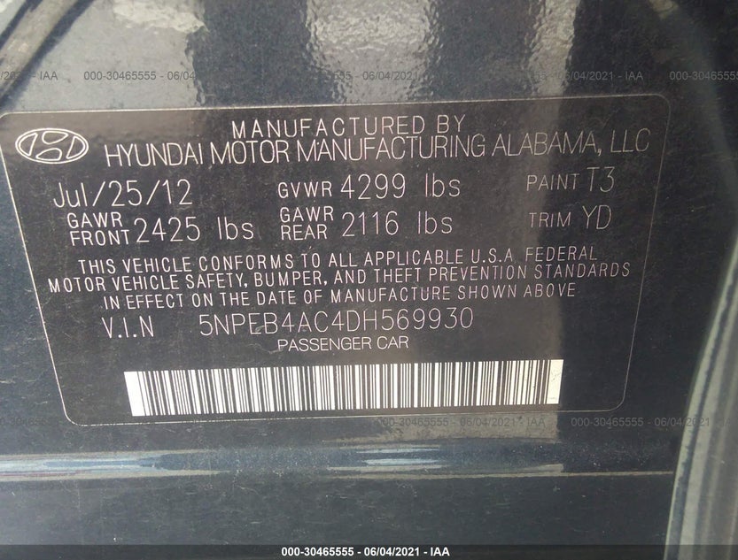 5NPEB4AC4DH569930