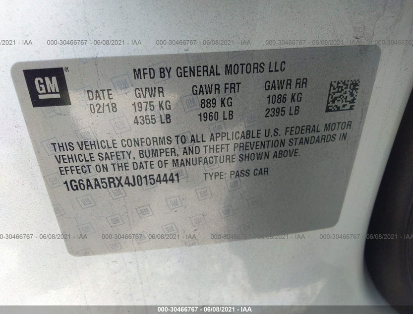 1G6AA5RX4J0154441