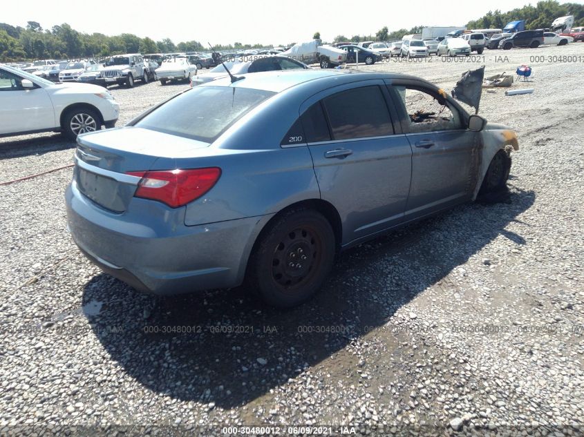 2011 Chrysler 200 Lx VIN: 1C3BC4FBXBN535492 Lot: 30480012