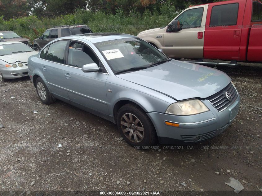 2002 Volkswagen Passat Gls VIN: WVWPD63B02P033352 Lot: 30506609