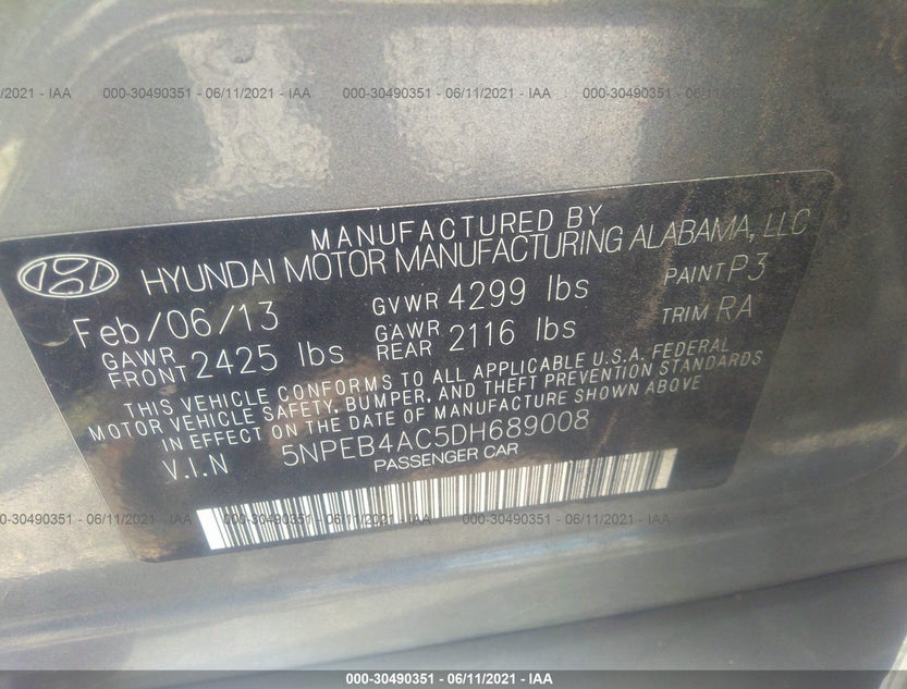 5NPEB4AC5DH689008