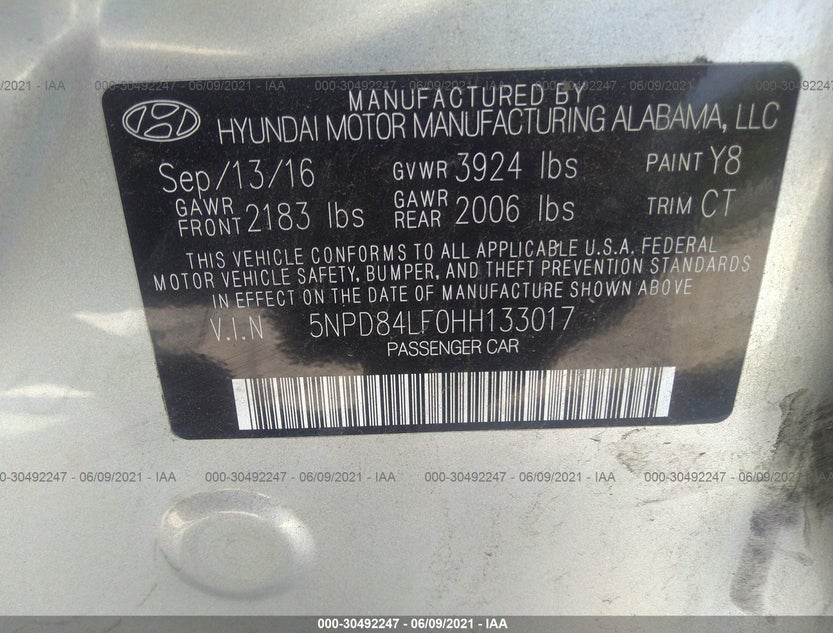 5NPD84LF0HH133017