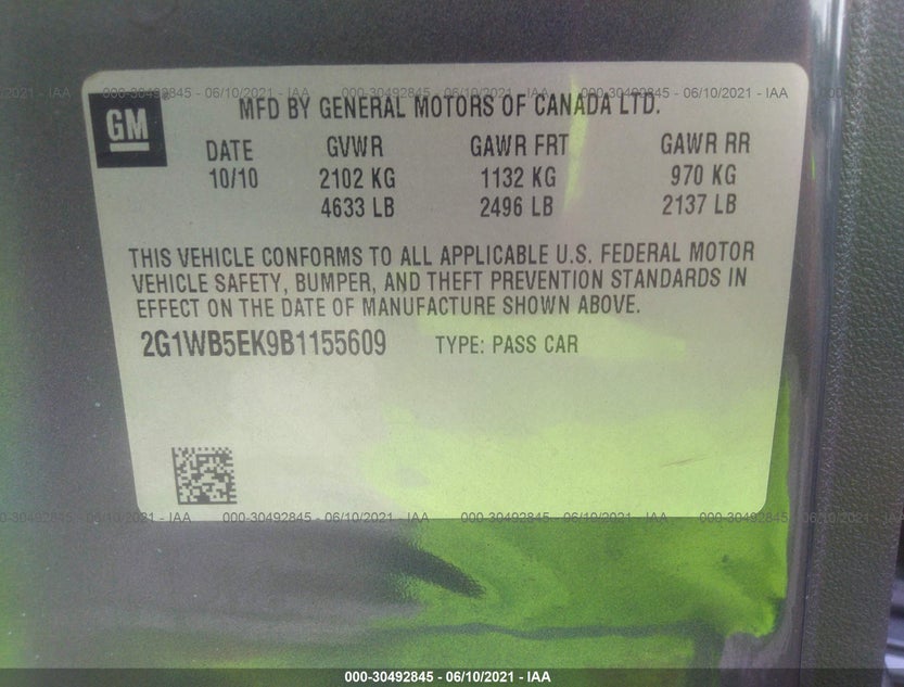2G1WB5EK9B1155609