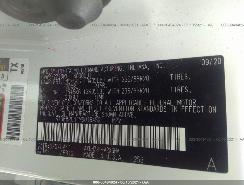 5TDEBRCH1MS018452