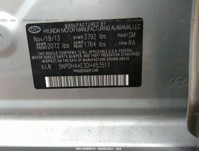 5NPDH4AE3DH453517
