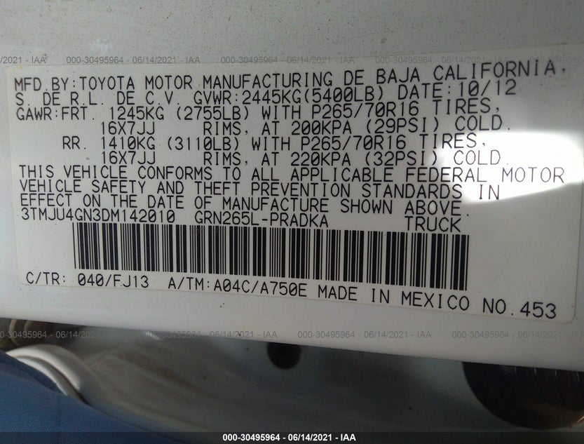 3TMJU4GN3DM142010