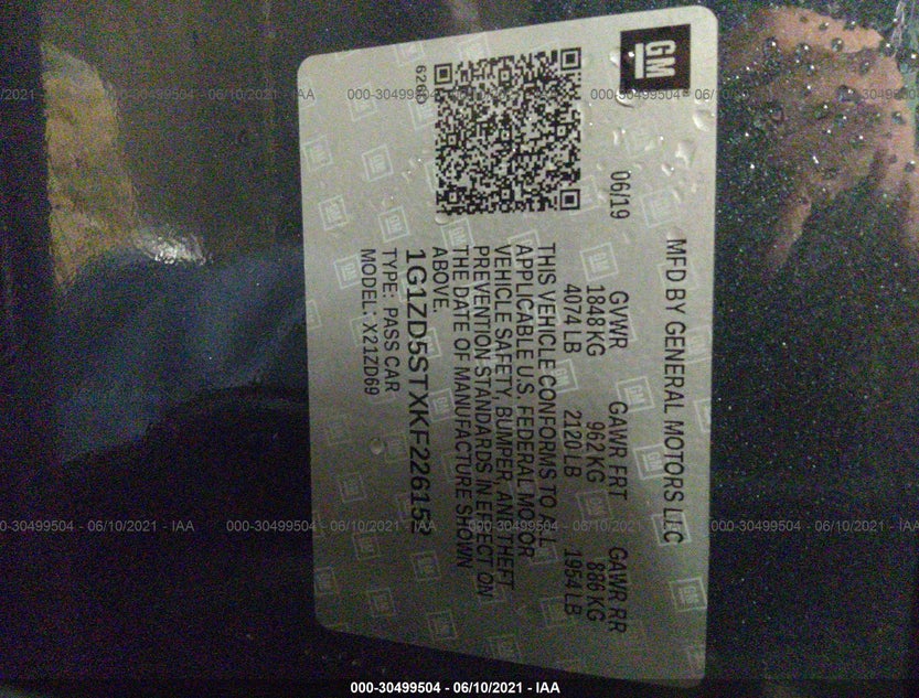 1G1ZD5STXKF226152