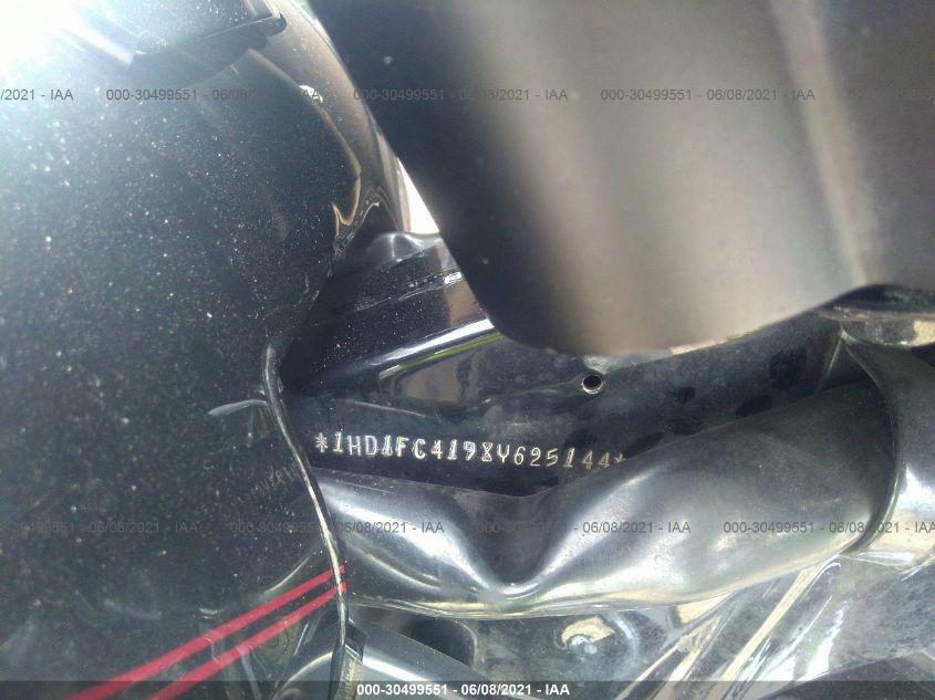 2008 Harley-Davidson Flhtcui VIN: 1HD1FC4198Y625144 Lot: 30499551