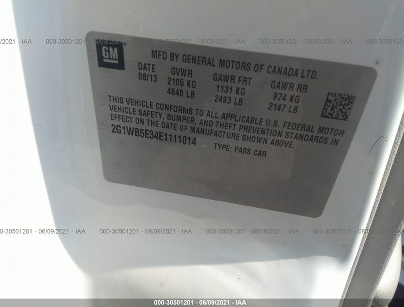 2G1WB5E34E1111014