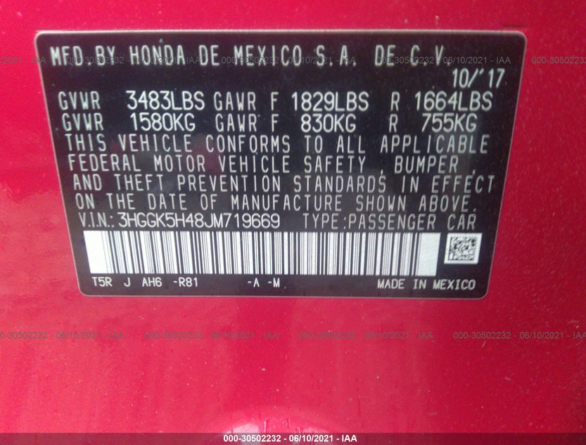 3HGGK5H48JM719669