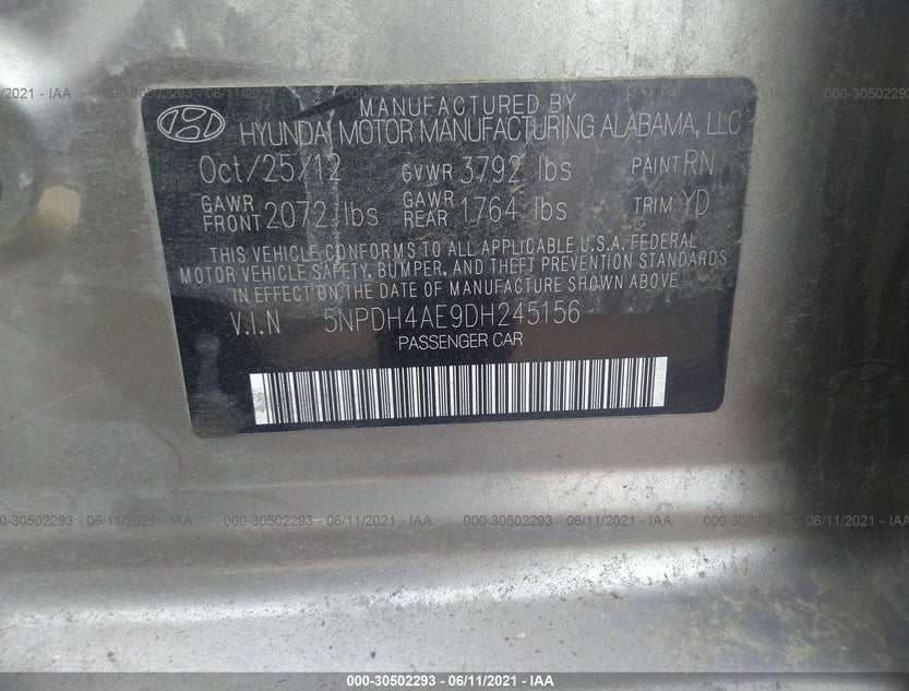 5NPDH4AE9DH245156