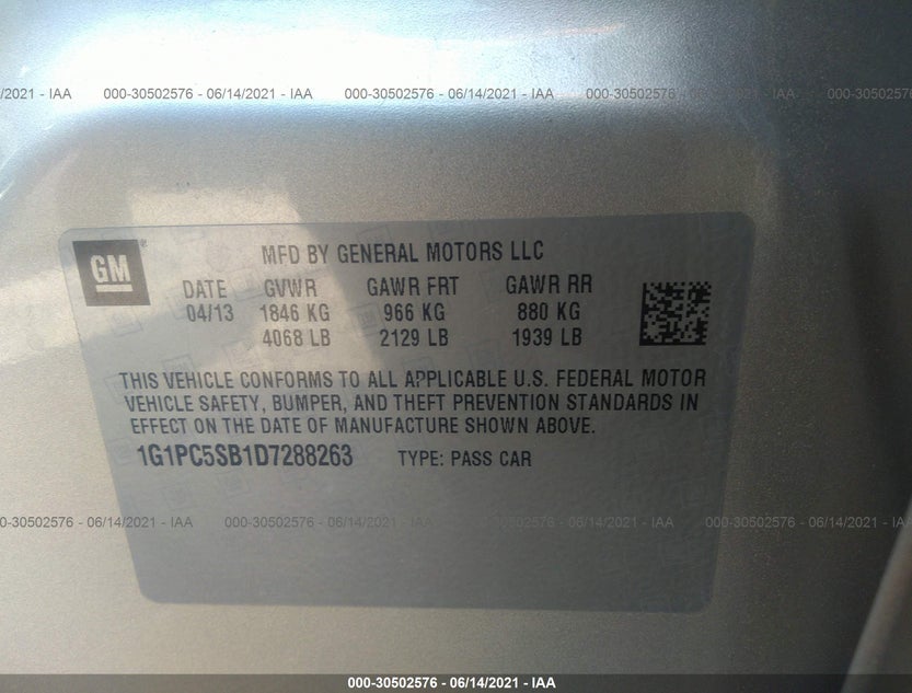 1G1PC5SB1D7288263