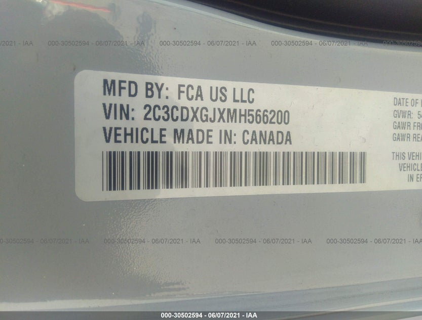 2C3CDXGJXMH566200