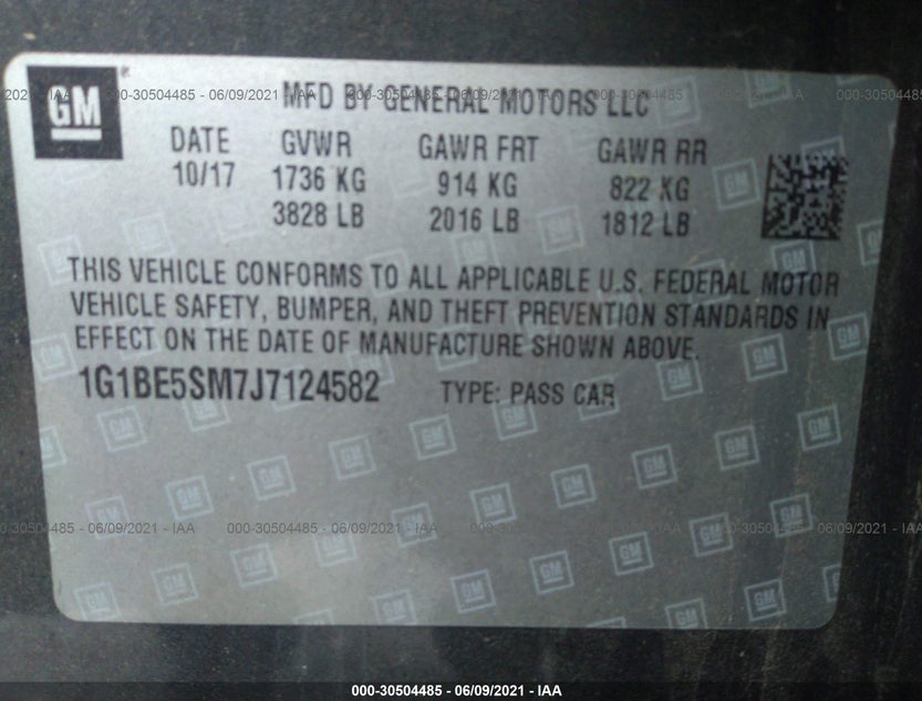 1G1BE5SM7J7124582