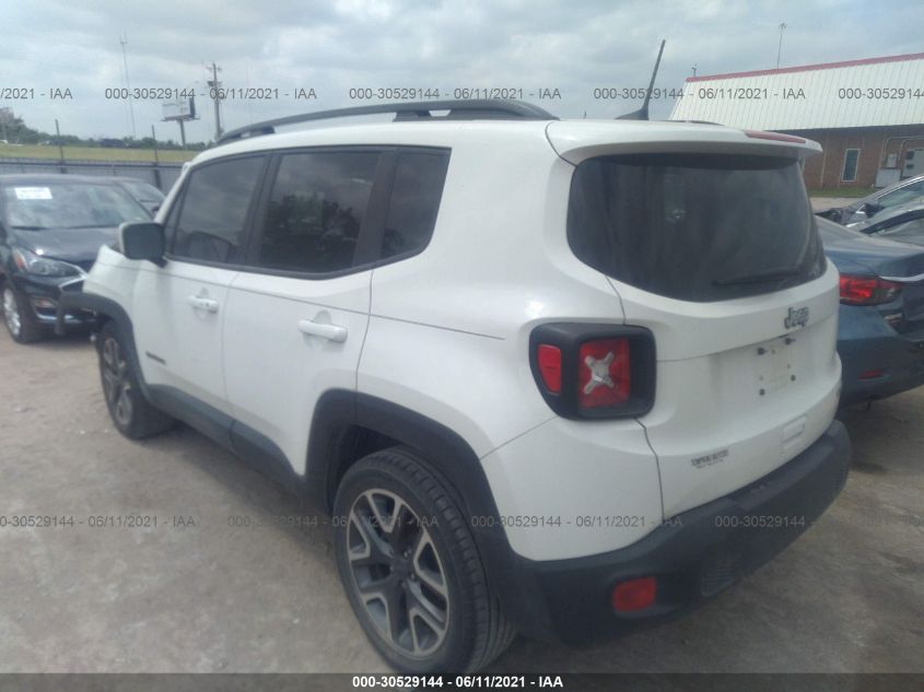 2018 Jeep Renegade Latitude Fwd VIN: ZACCJABB6JPH81472 Lot: 30529144