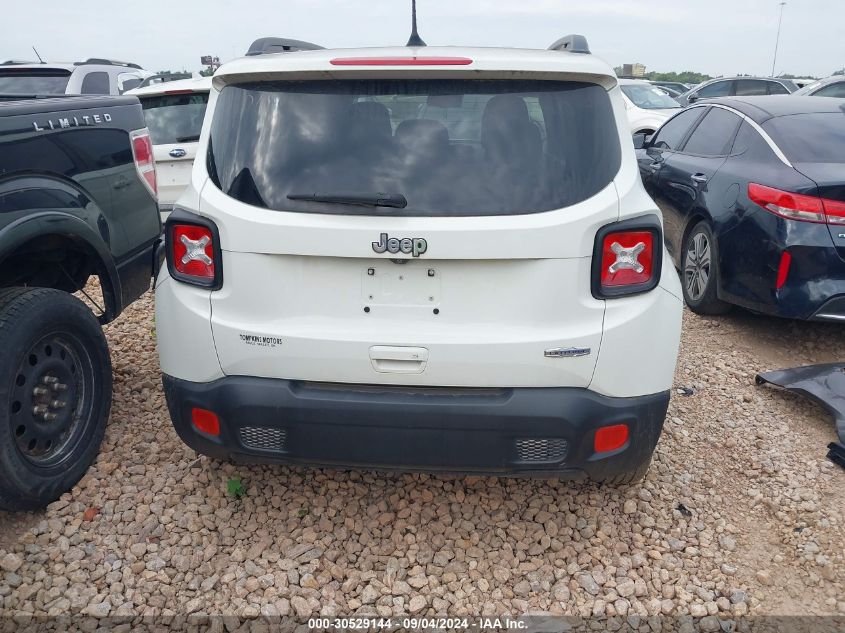 2018 Jeep Renegade Latitude Fwd VIN: ZACCJABB6JPH81472 Lot: 30529144