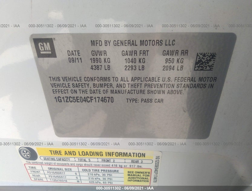 1G1ZC5E04CF174670