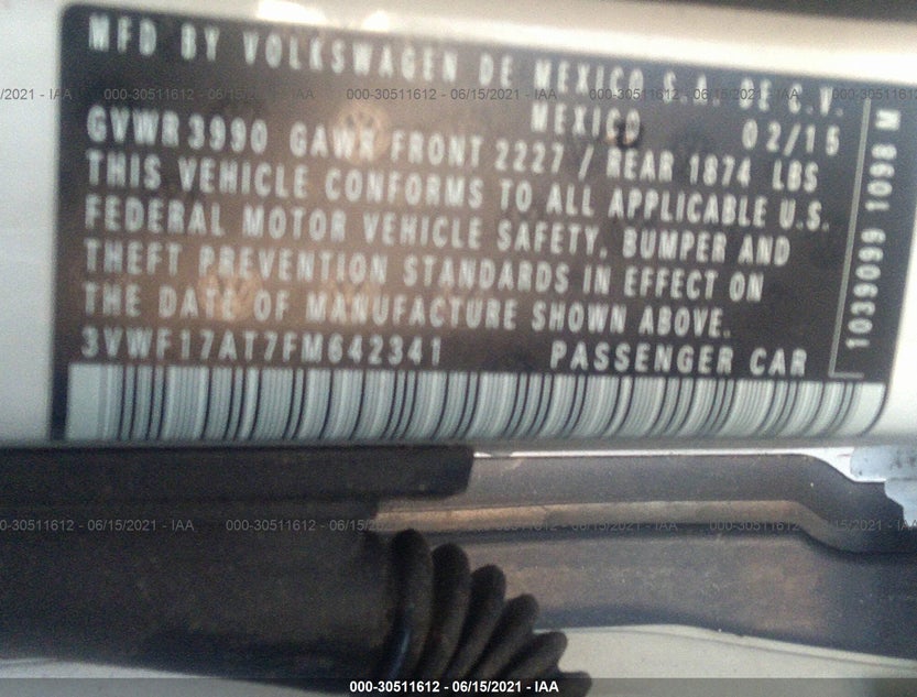 3VWF17AT7FM642341