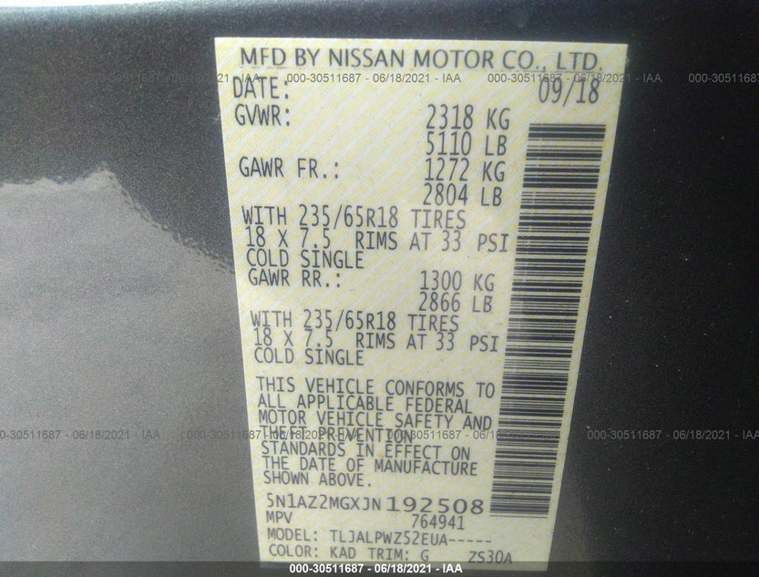 5N1AZ2MGXJN192508