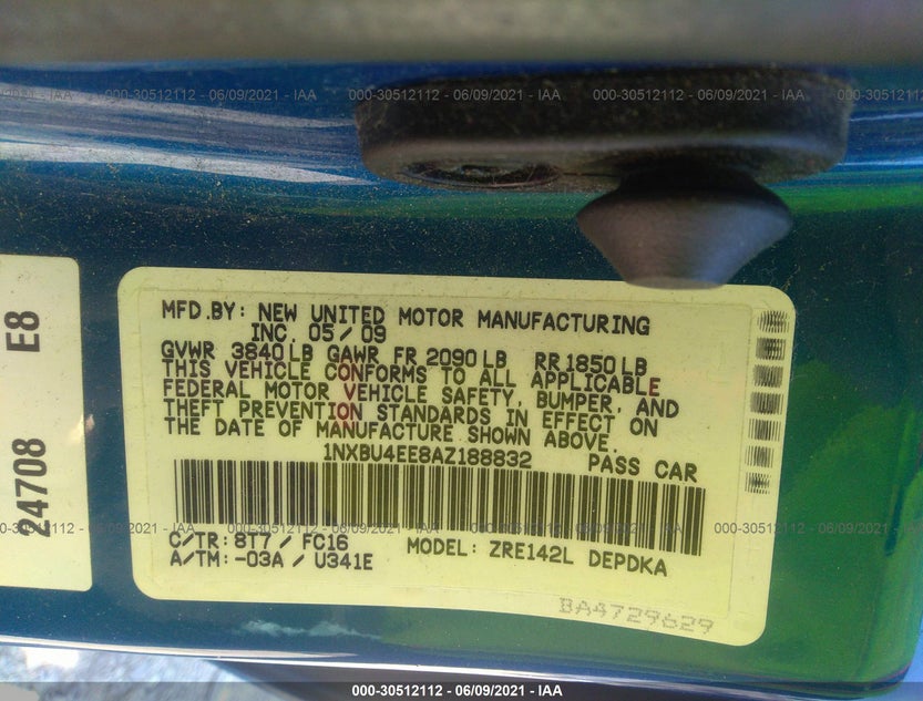 1NXBU4EE8AZ188832