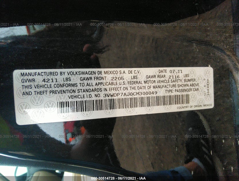 3VWDP7AJ0CM300049