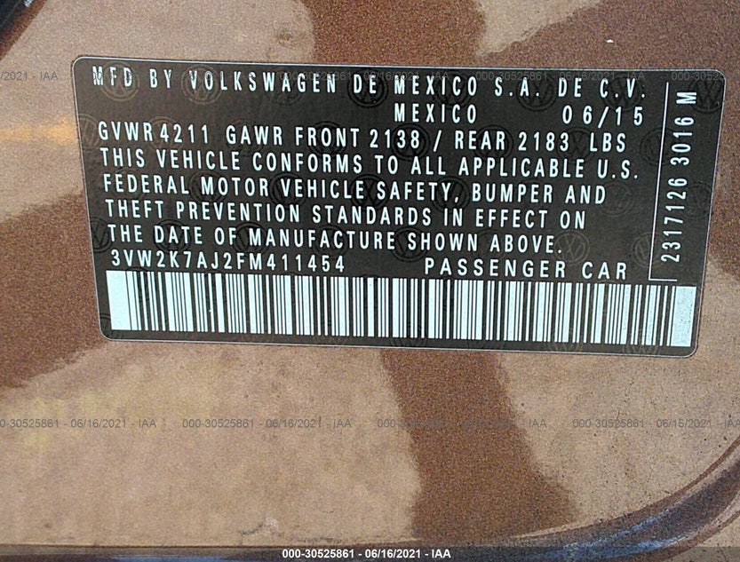 3VW2K7AJ2FM411454