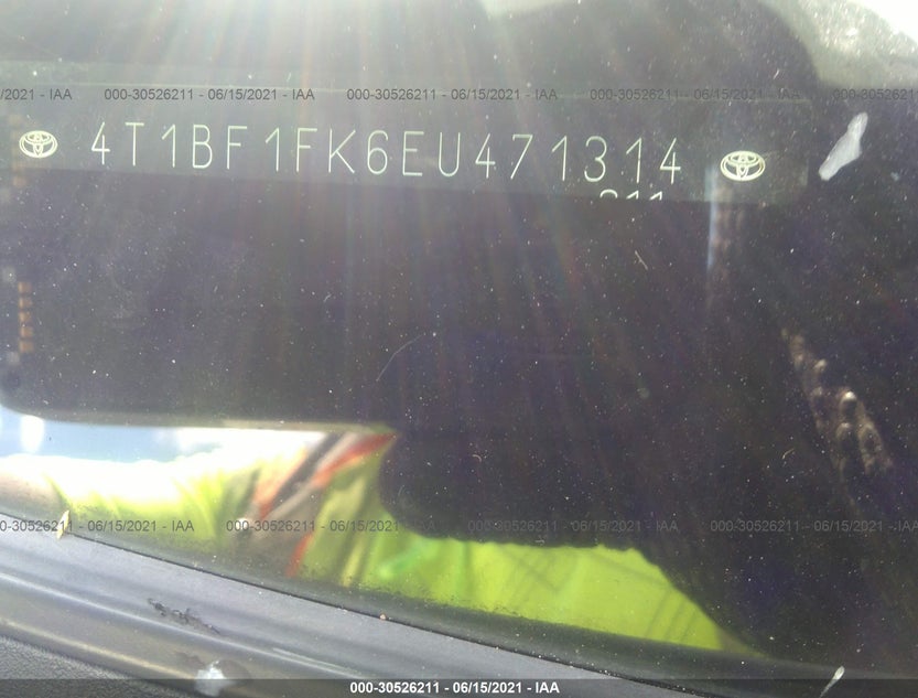 4T1BF1FK6EU471314