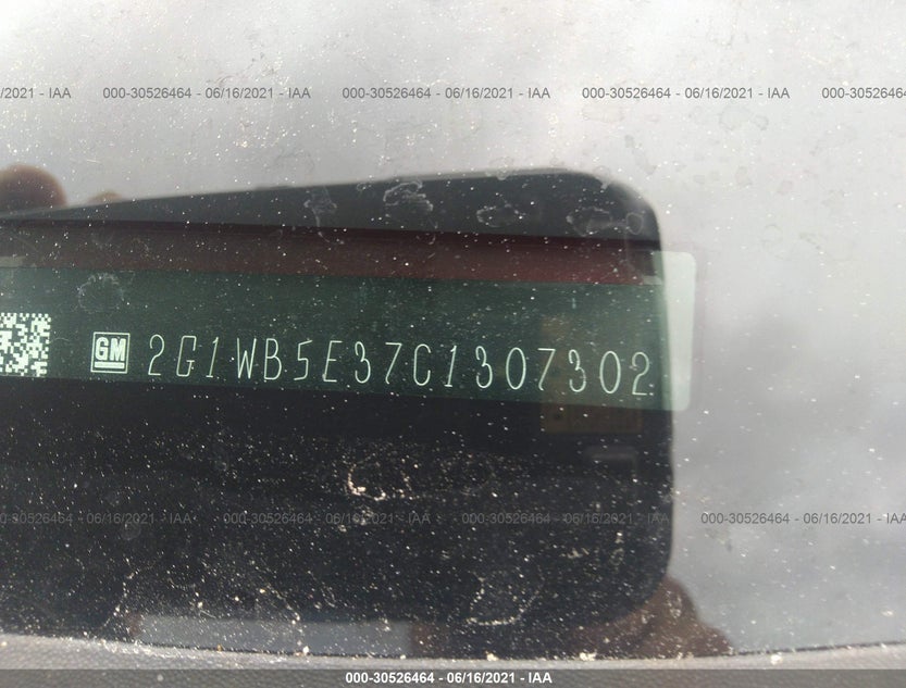 2G1WB5E37C1307302