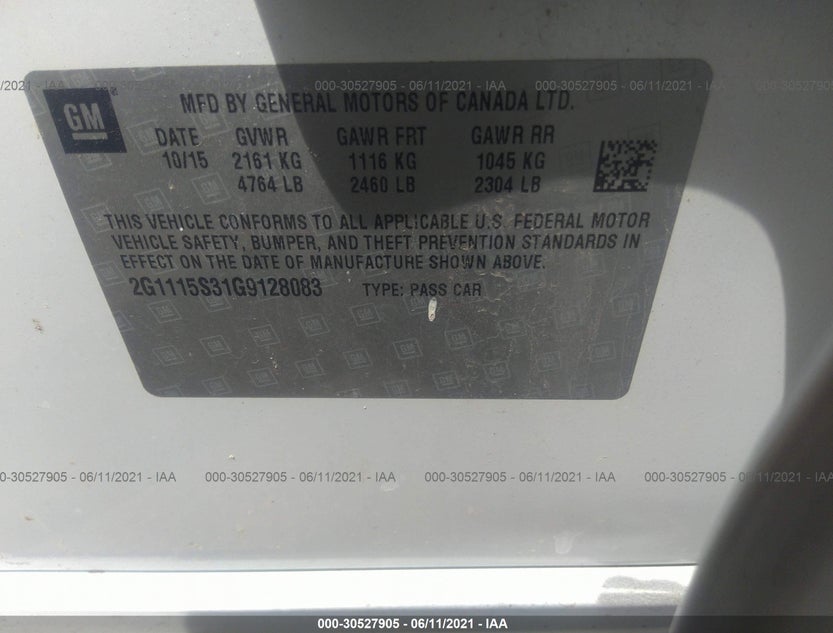 2G1115S31G9128083