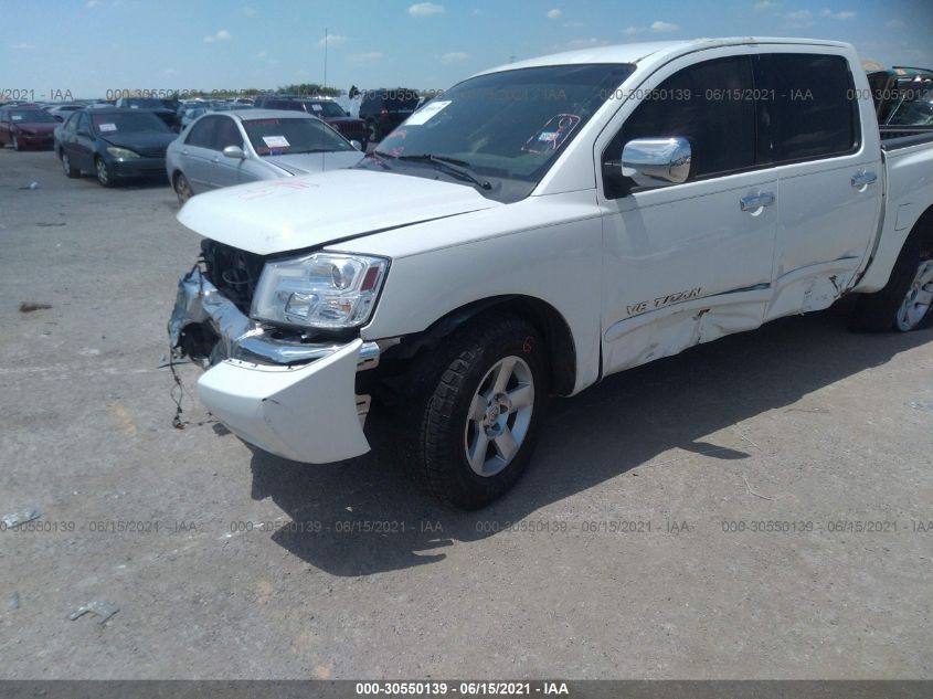 2005 Nissan Titan Se VIN: 1N6BA07A25N552532 Lot: 30550139