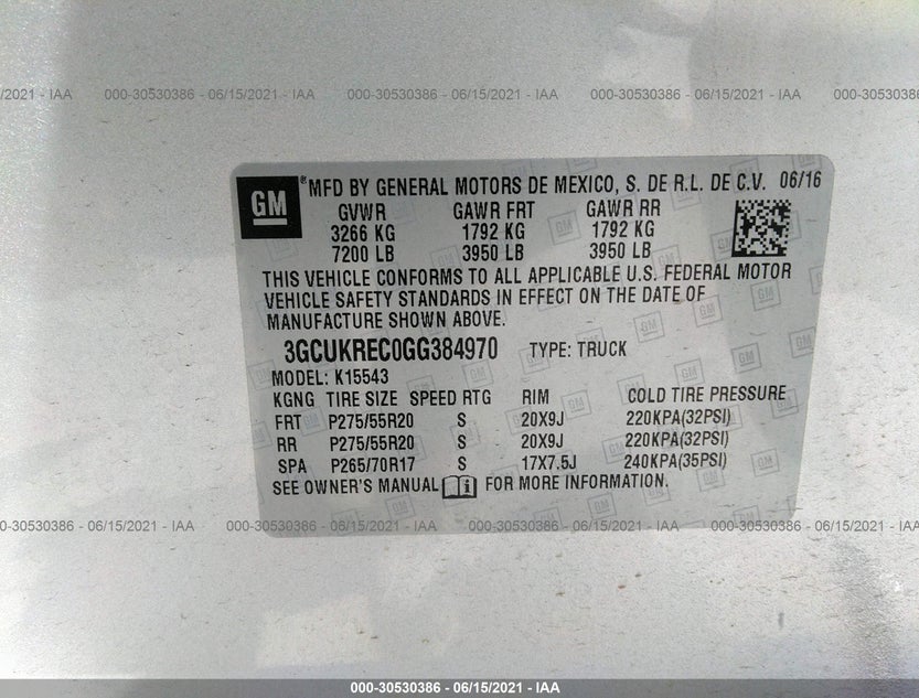 3GCUKREC0GG384970