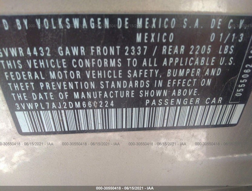 3VWPL7AJ2DM660224