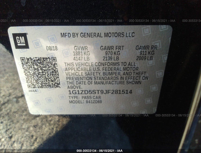 1G1ZD5ST9JF281514