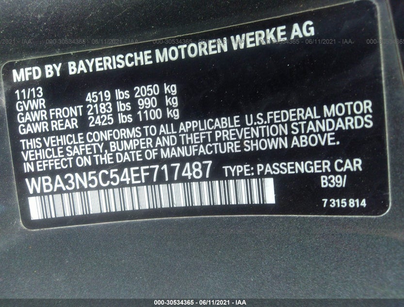 WBA3N5C54EF717487