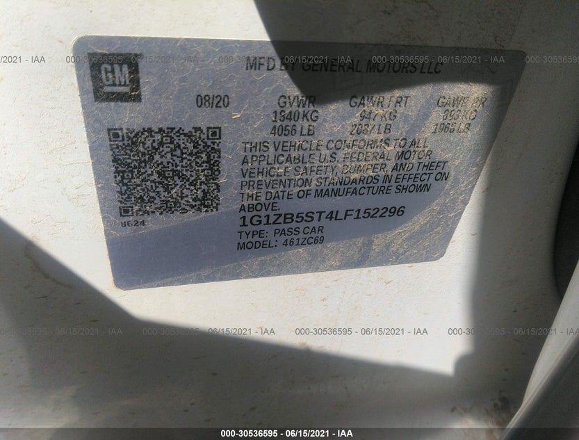 1G1ZB5ST4LF152296