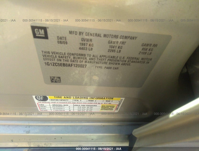 1G1ZC5EB8AF120027