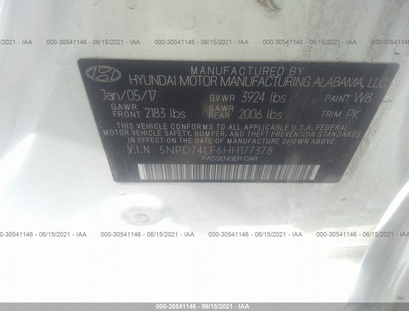 5NPD74LF6HH177378